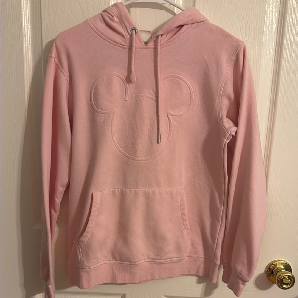 Disney Pink Hoodie with Mickey Mouse Design